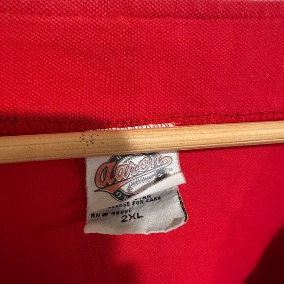 Vintage St. Louis Cardinals Button Down Jersey Shirt Hank Aaron Original Sz 2XL - Picture 3 of 5